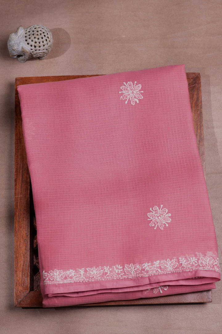 Block Printed Cotton Saree - Matkatus 