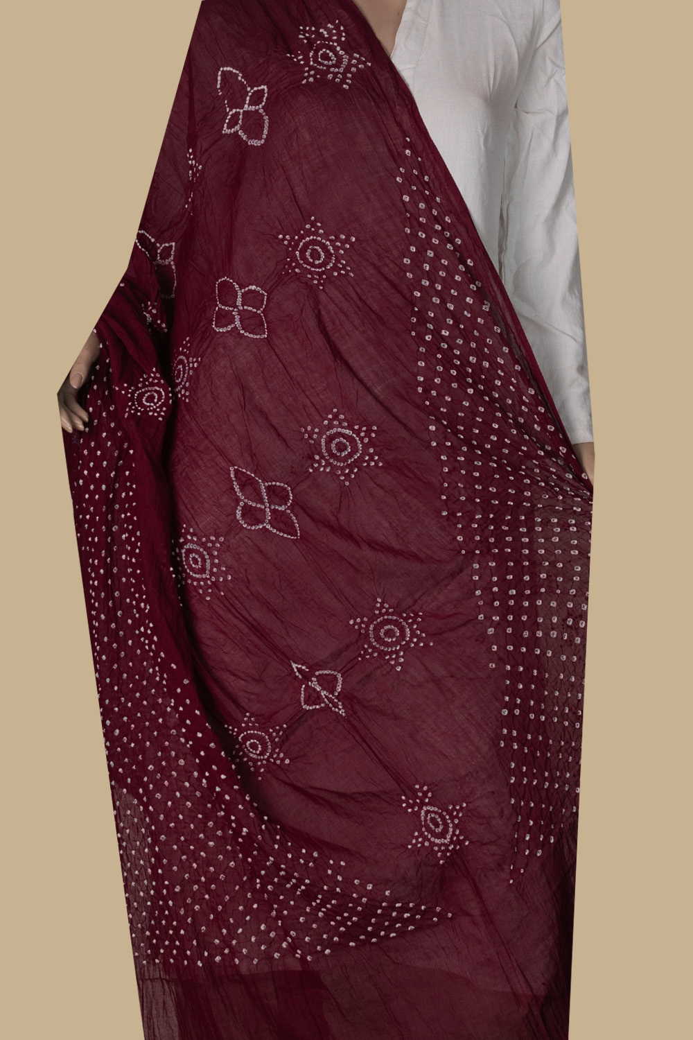 Bandhani Dupatta - Matkatus 