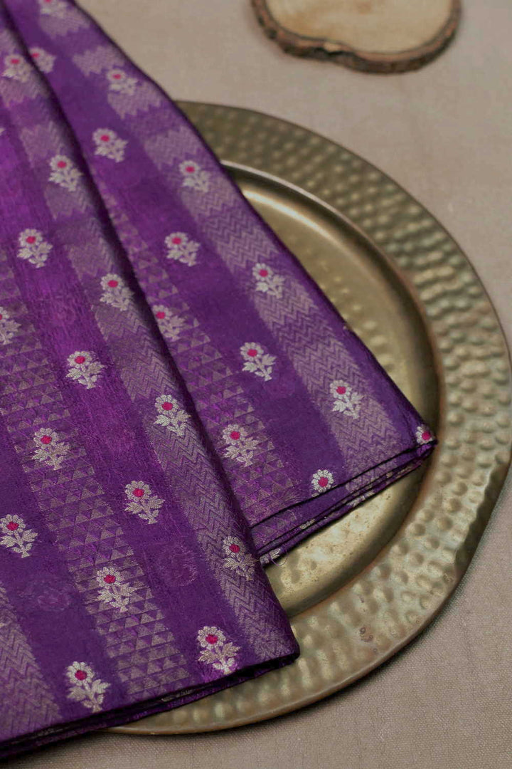 Banarasi Silk Fabrics-Matkatus 