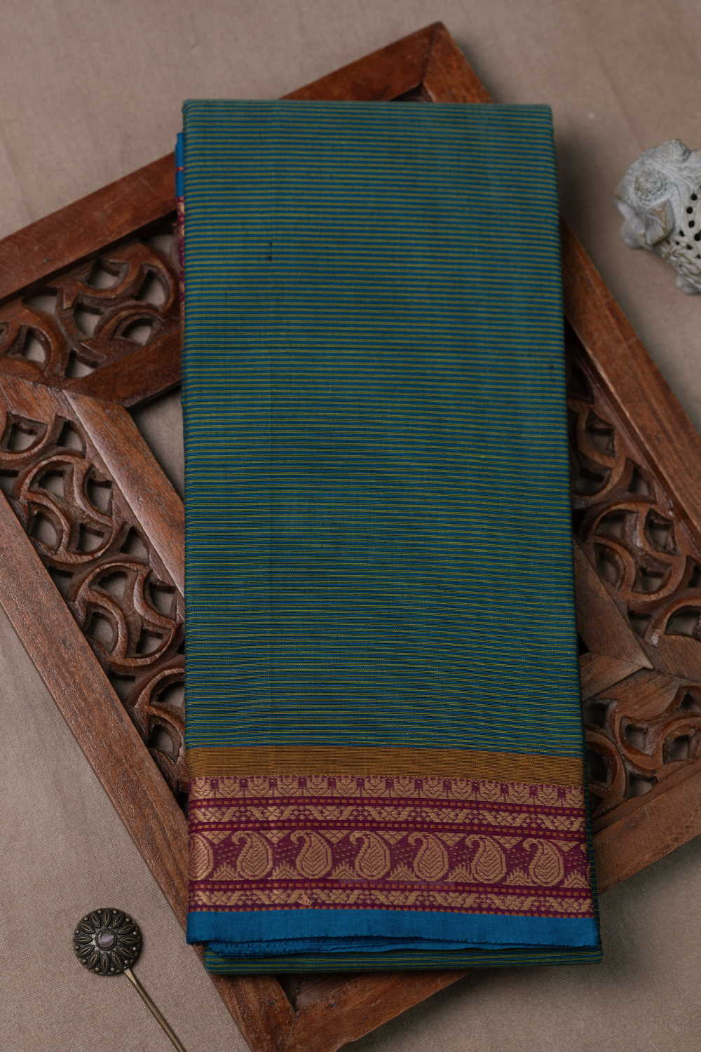 Kanchi Cotton Saree - Matkatus 