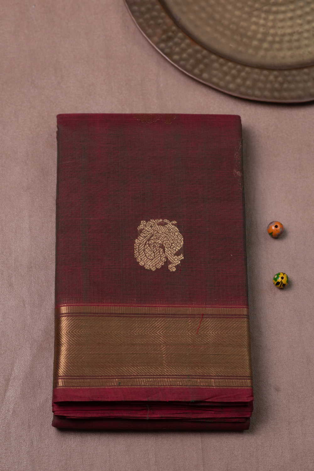 Kanchipuram Cotton Saree - Matkatus