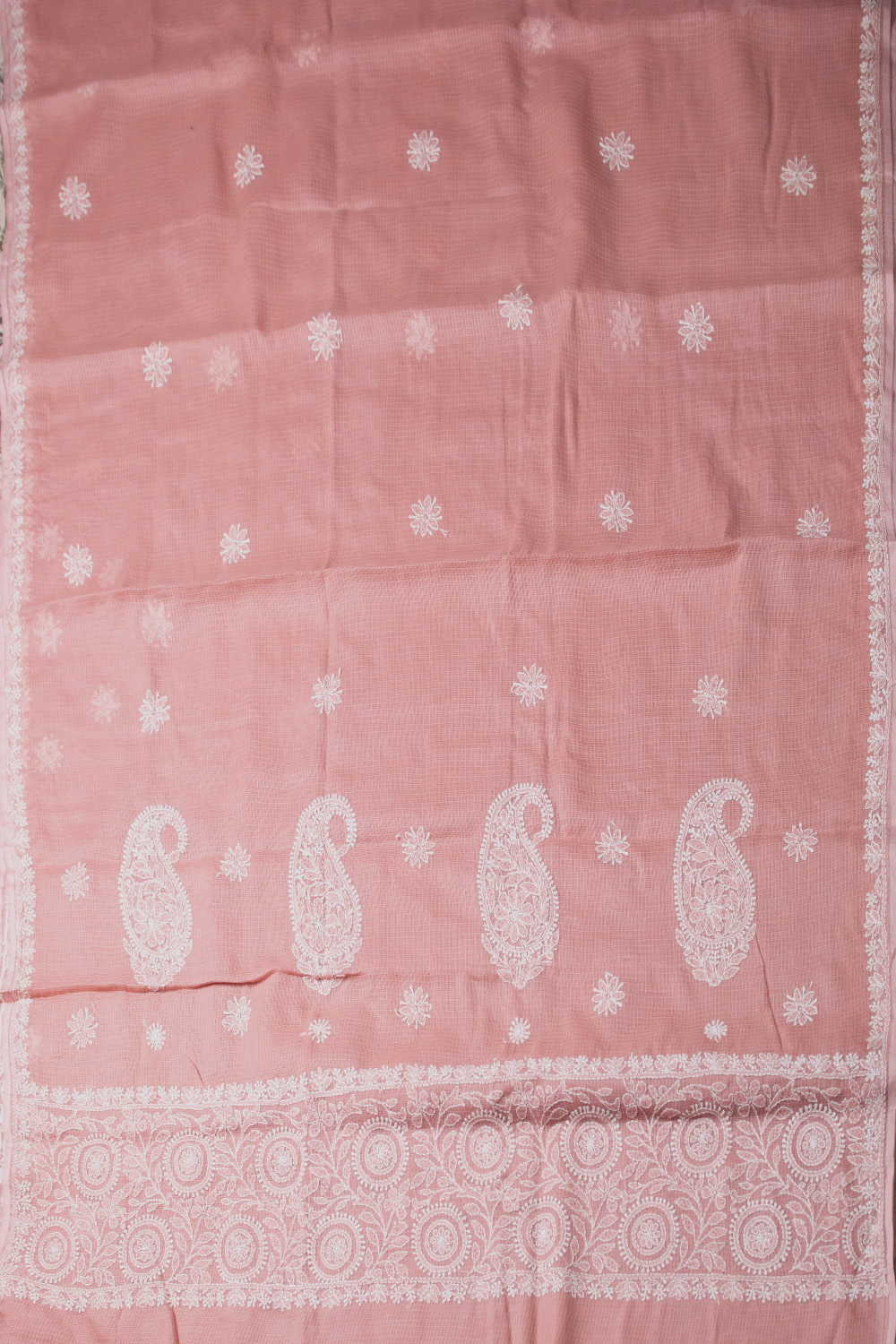 Block Printed Cotton Saree - Matkatus 