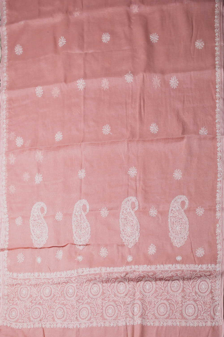 Block Printed Cotton Saree - Matkatus 