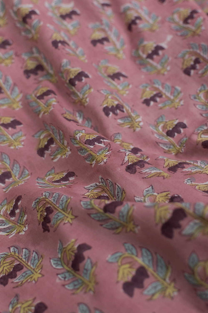 Block Printed Fabric-Matkatus 