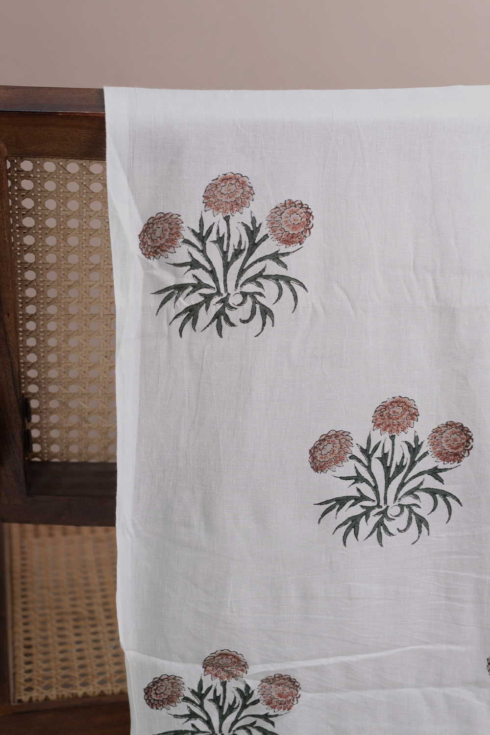 Block Printed Fabric-Matkatus 