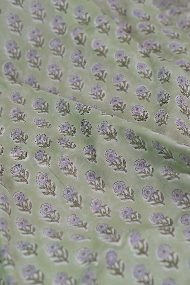Hand block printed Sanganeri - Matkatus 