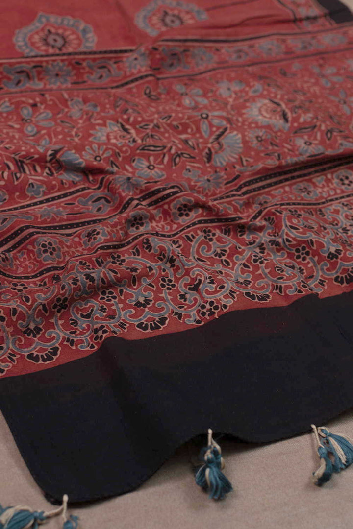 Block Printed Stole - Matkatus 