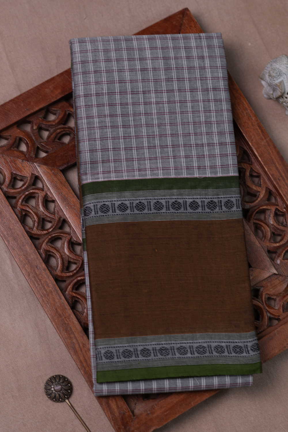 Kanchi Cotton Saree - Matkatus 