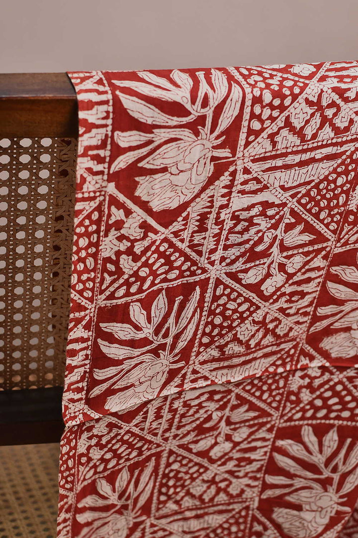 Block Printed Fabric-Matkatus 