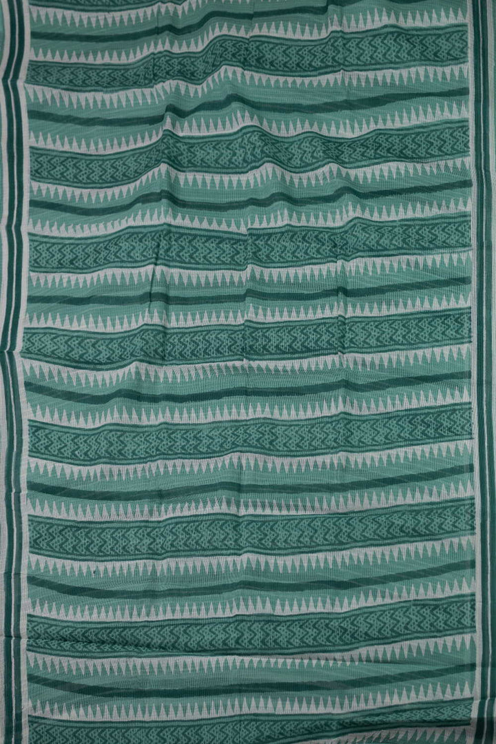 Block Printed Cotton Saree - Matkatus