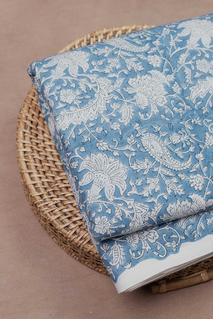 Block Printed Fabric-Matkatus 