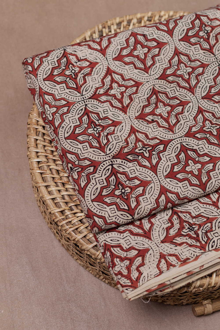 Block Printed Fabric-Matkatus 