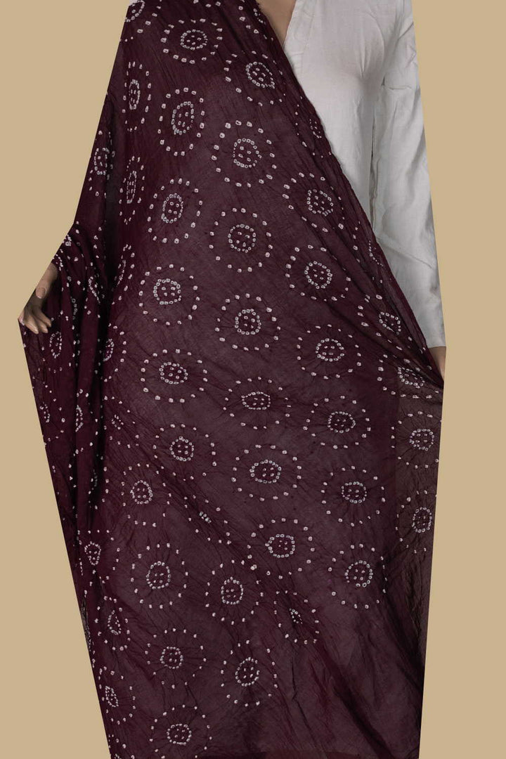 Bandhani Dupatta - Matkatus 