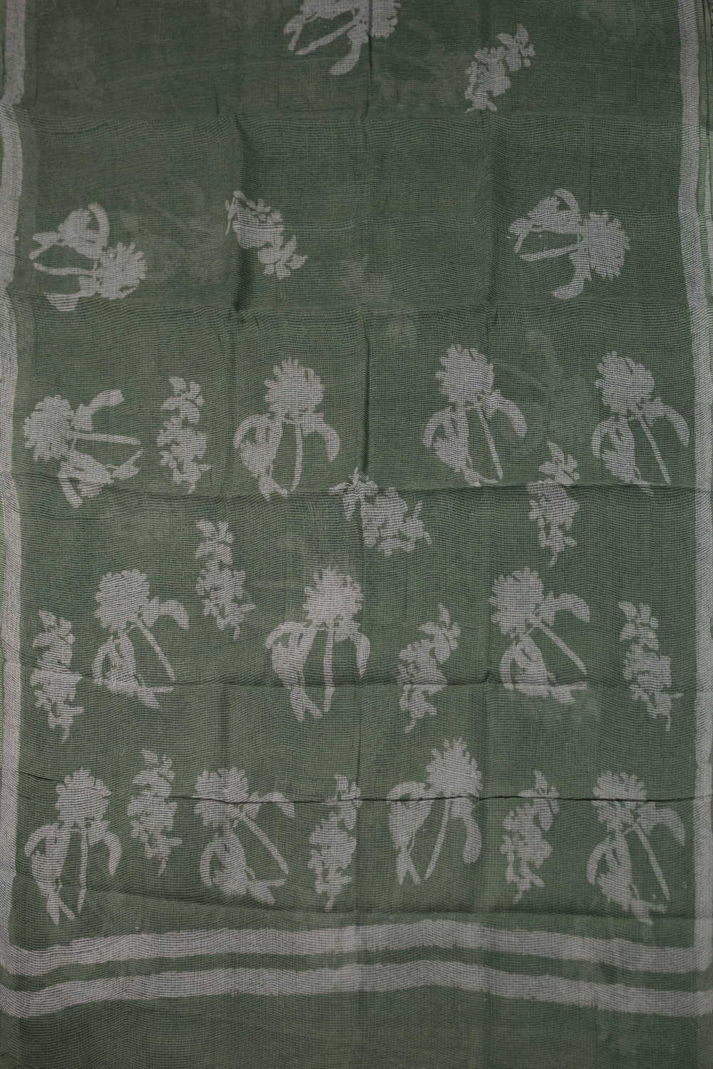 Block Printed Cotton Saree - Matkatus