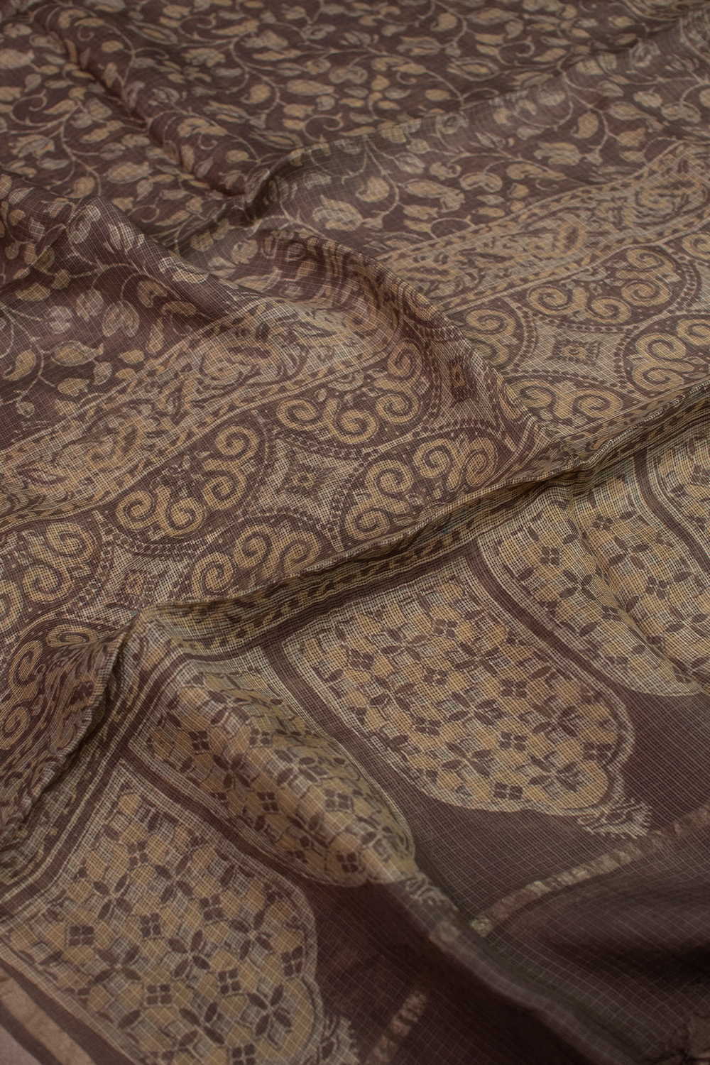 Ajrak Kota Silk Dupatta - Matkatus 