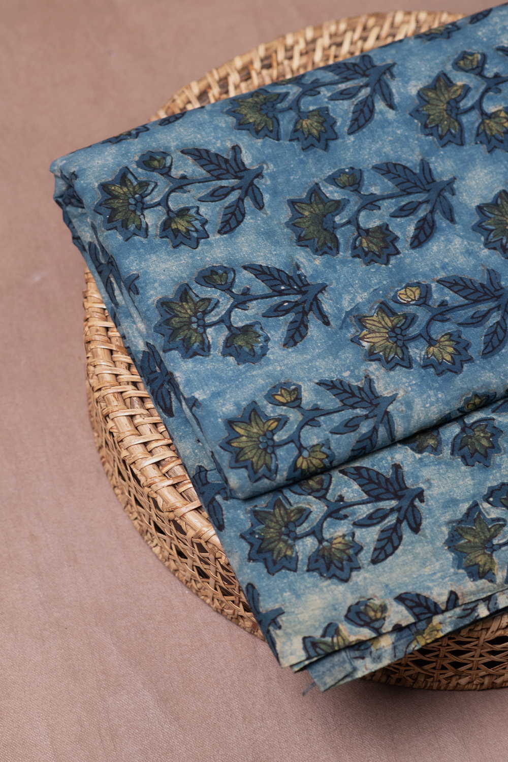 Block Printed Fabric-Matkatus 