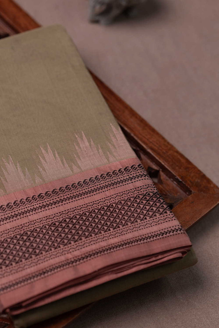 Kanchi Cotton Saree - Matkatus 