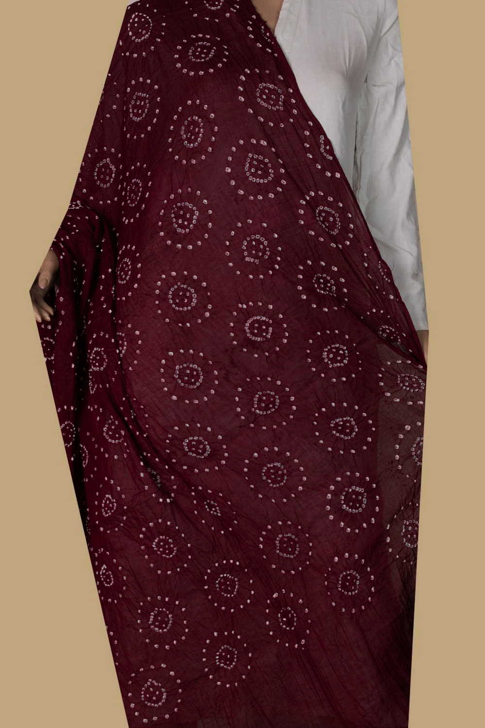 Bandhani Dupatta - Matkatus 
