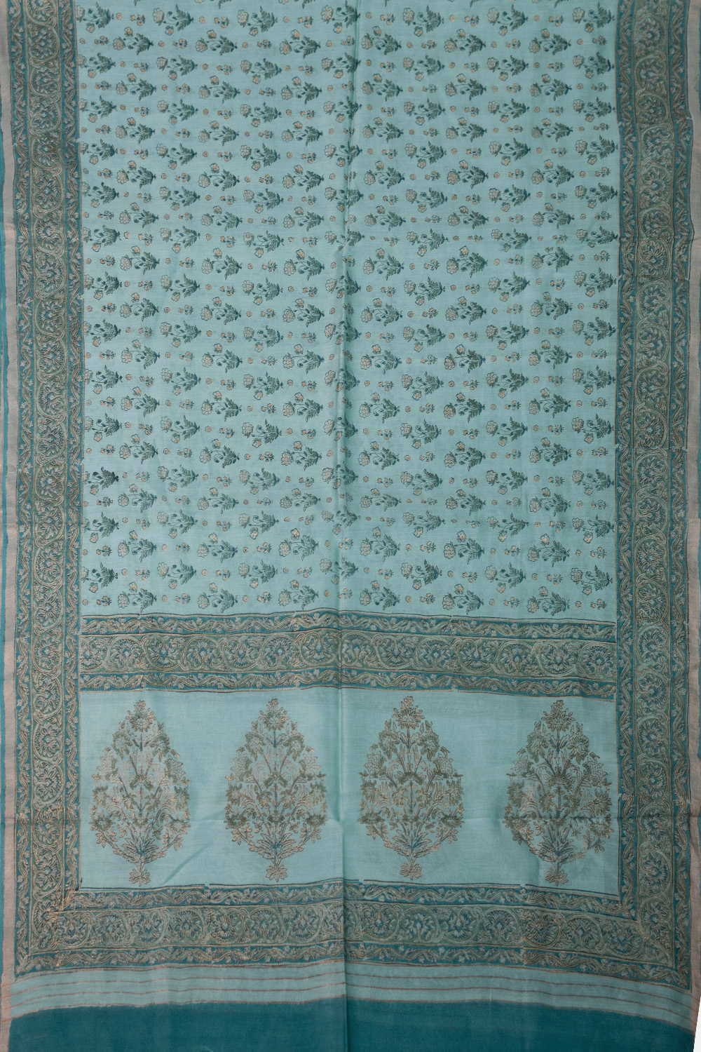 Block Printed Silk Cotton Dupattas - Matkatus