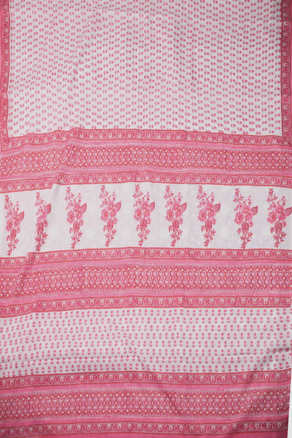 Block Printed Cotton Saree - Matkatus