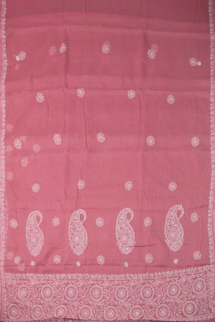 Embroidered Chikankari Sarees - Matkatus 