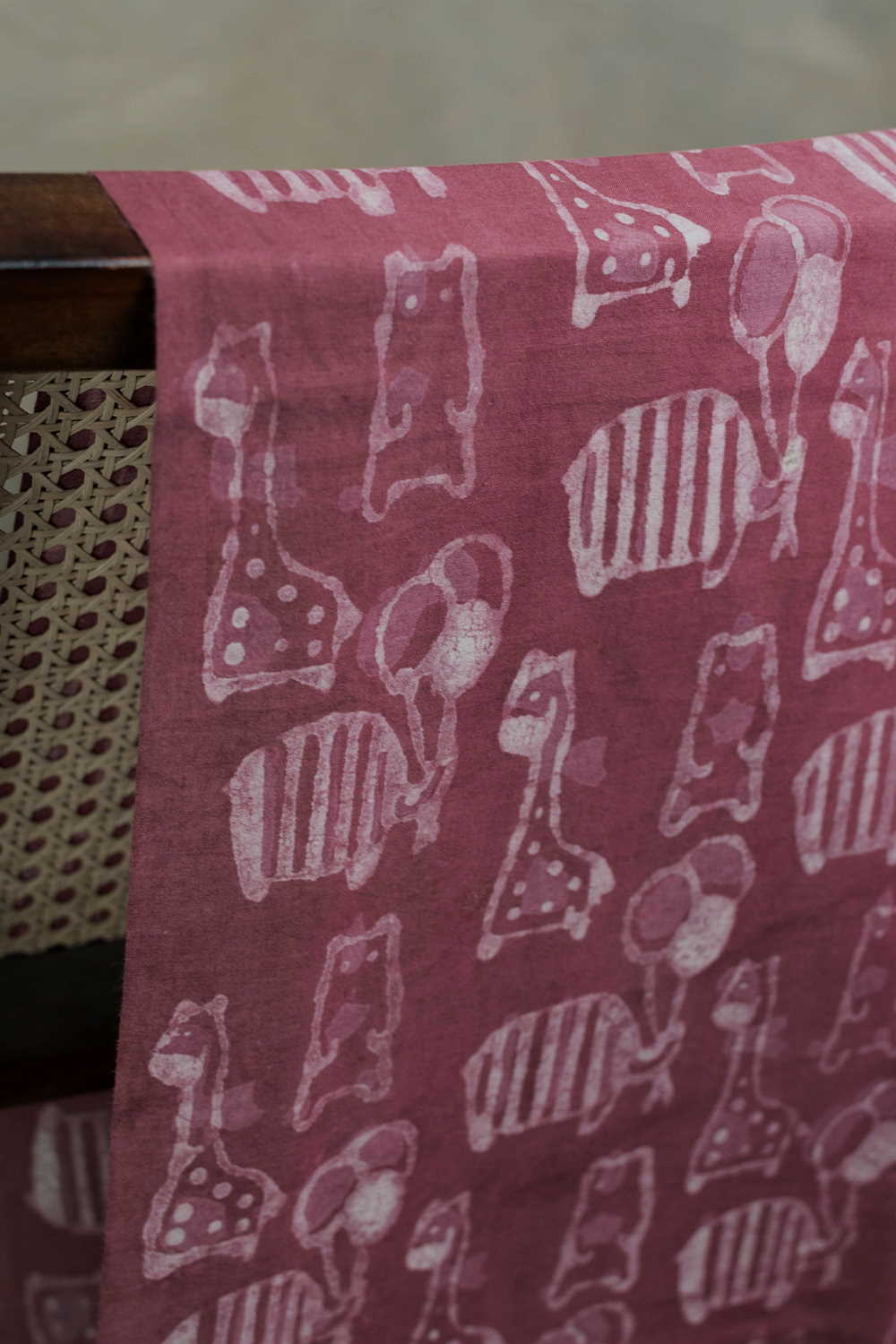 Block Printed Fabric-Matkatus 