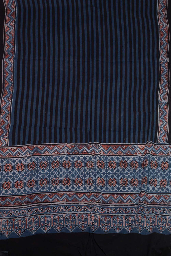 Ajrak Cotton Dupatta - Matkatus 