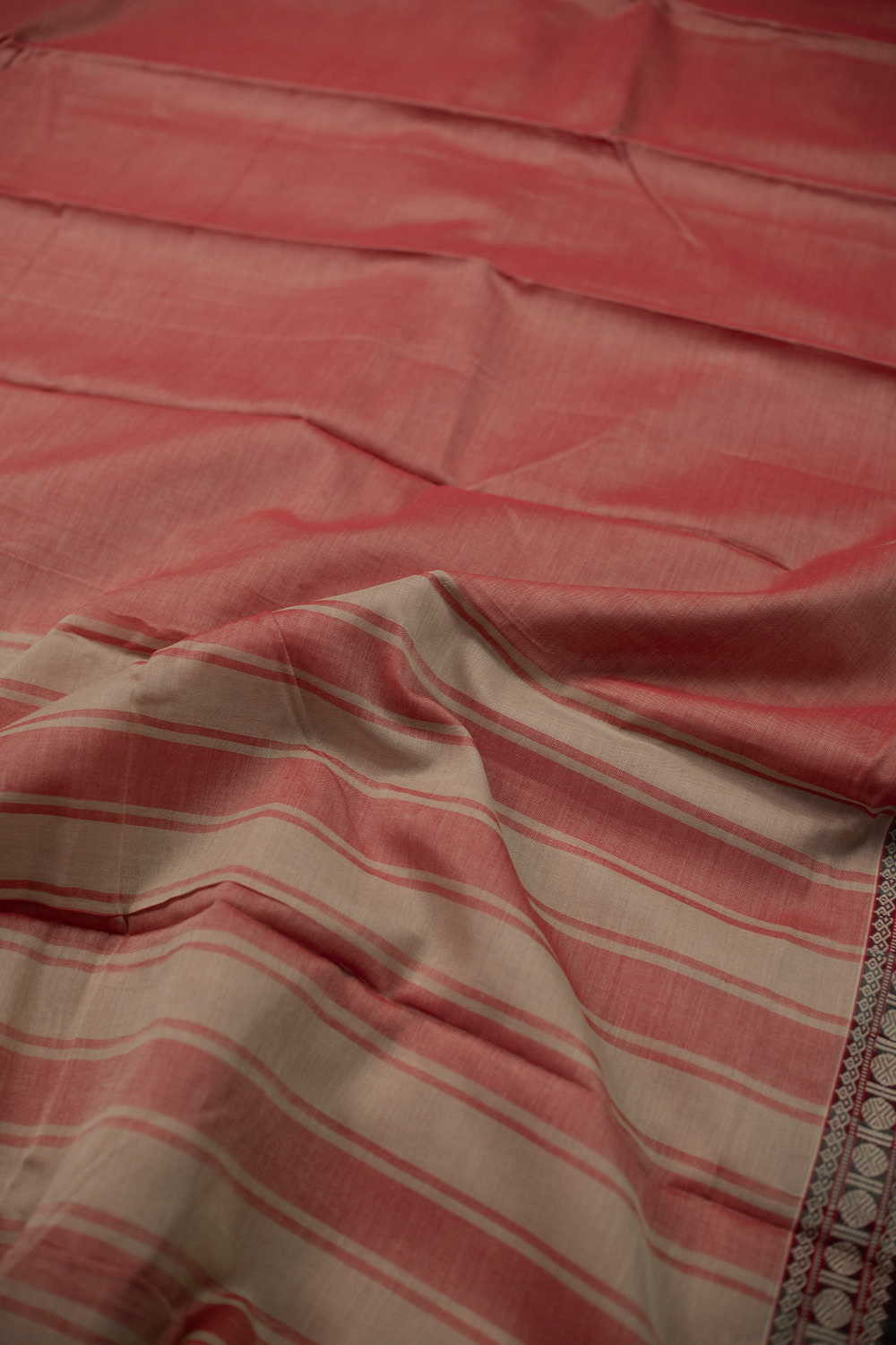Orange Narayanpet Cotton saree
