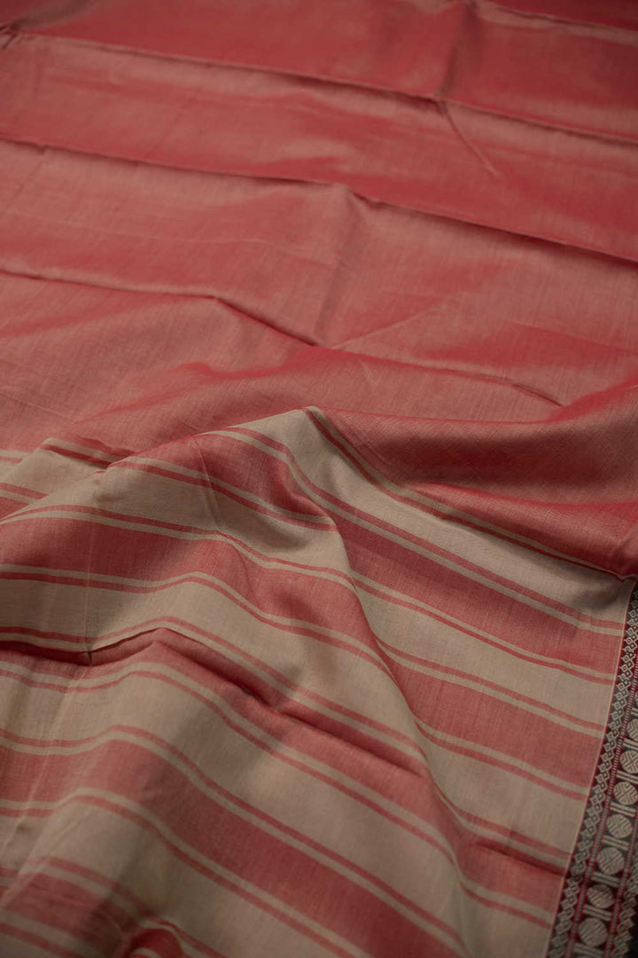 Orange Narayanpet Cotton saree