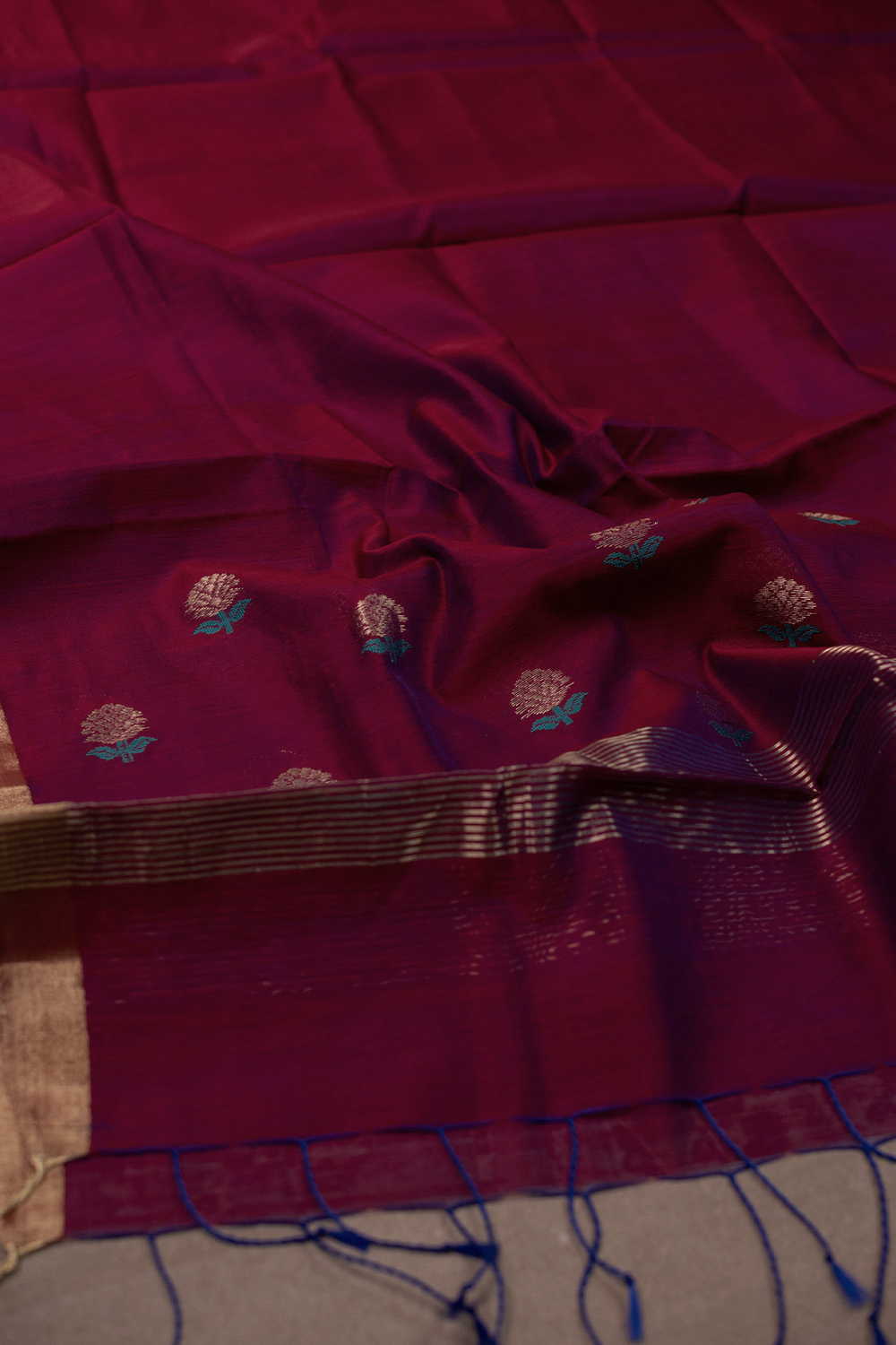 Handwoven Chanderi Dupattas - Matkatus