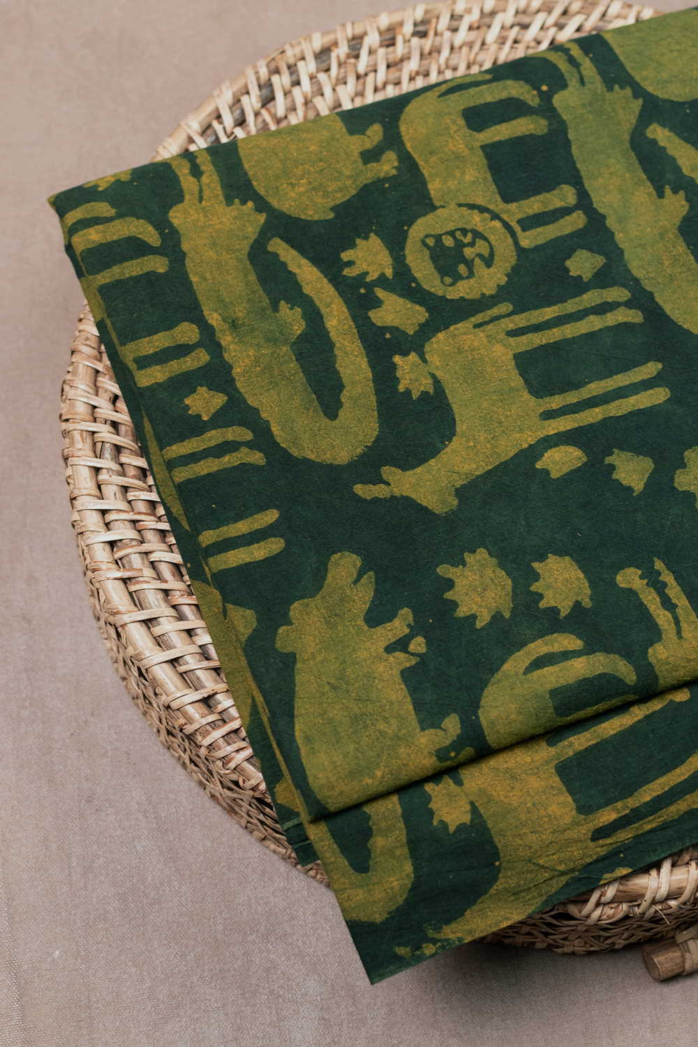 Ajrak Print Fabrics - Matkatus