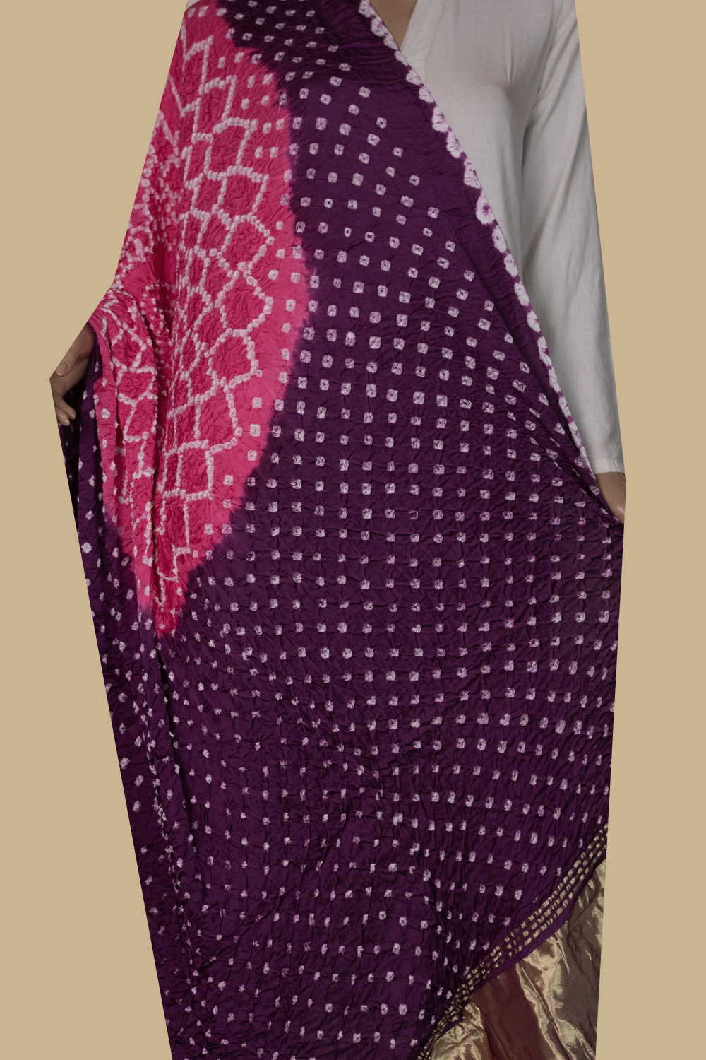 Bandhani Dupatta - Matkatus