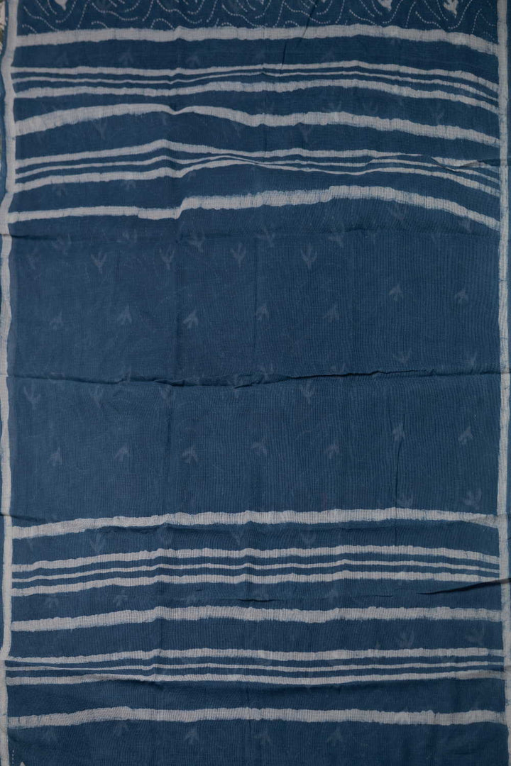 Block Printed Cotton Saree - Matkatus