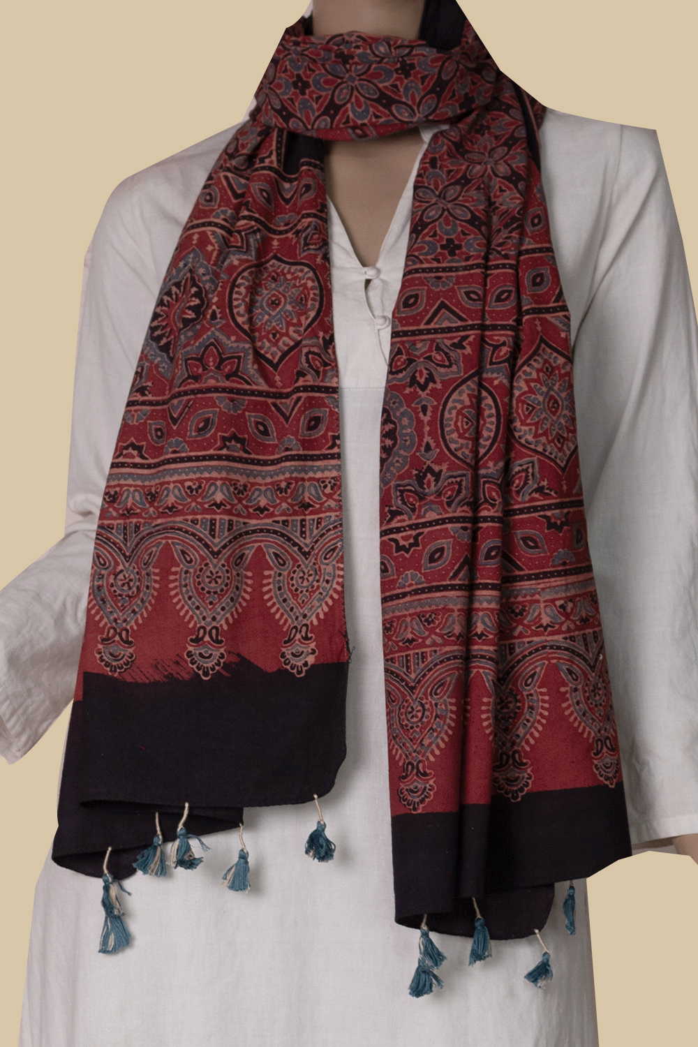 Ajrak Cottn Stoles - Matkatus 
