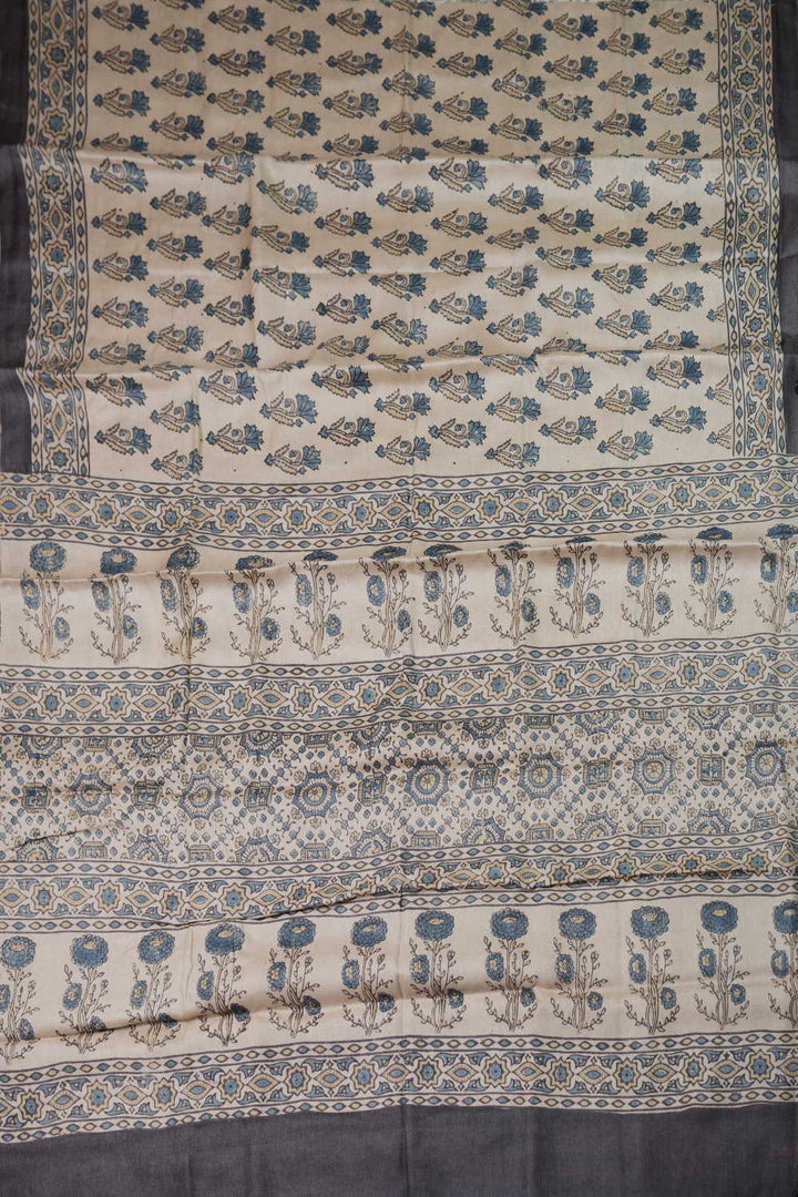 Tussar Silk Saree - Matkatus 