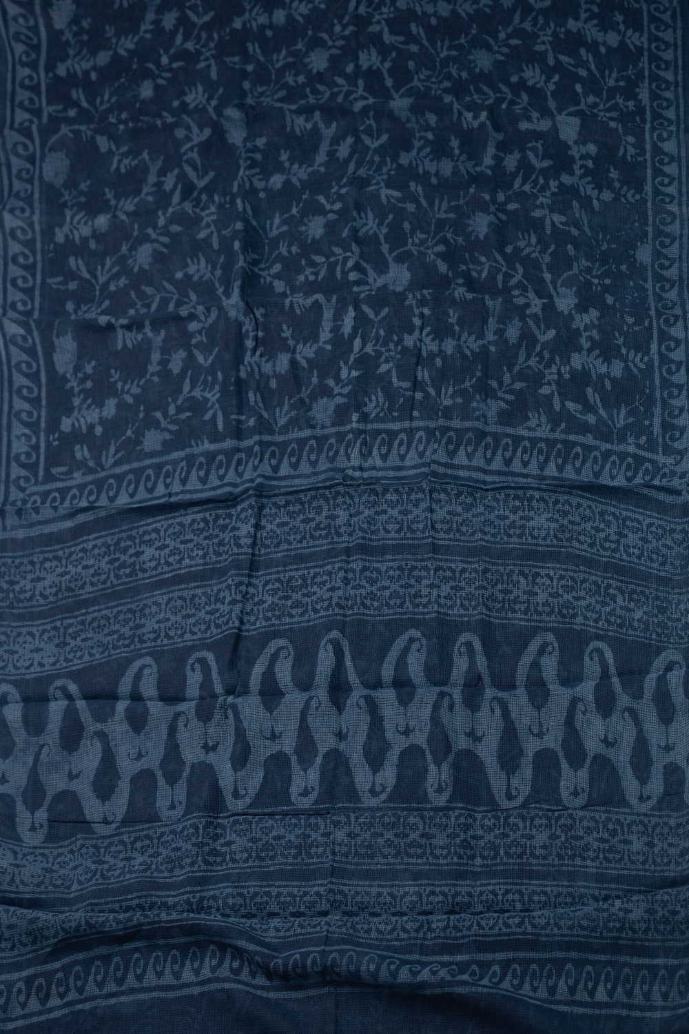 Block Printed Cotton Saree - Matkatus