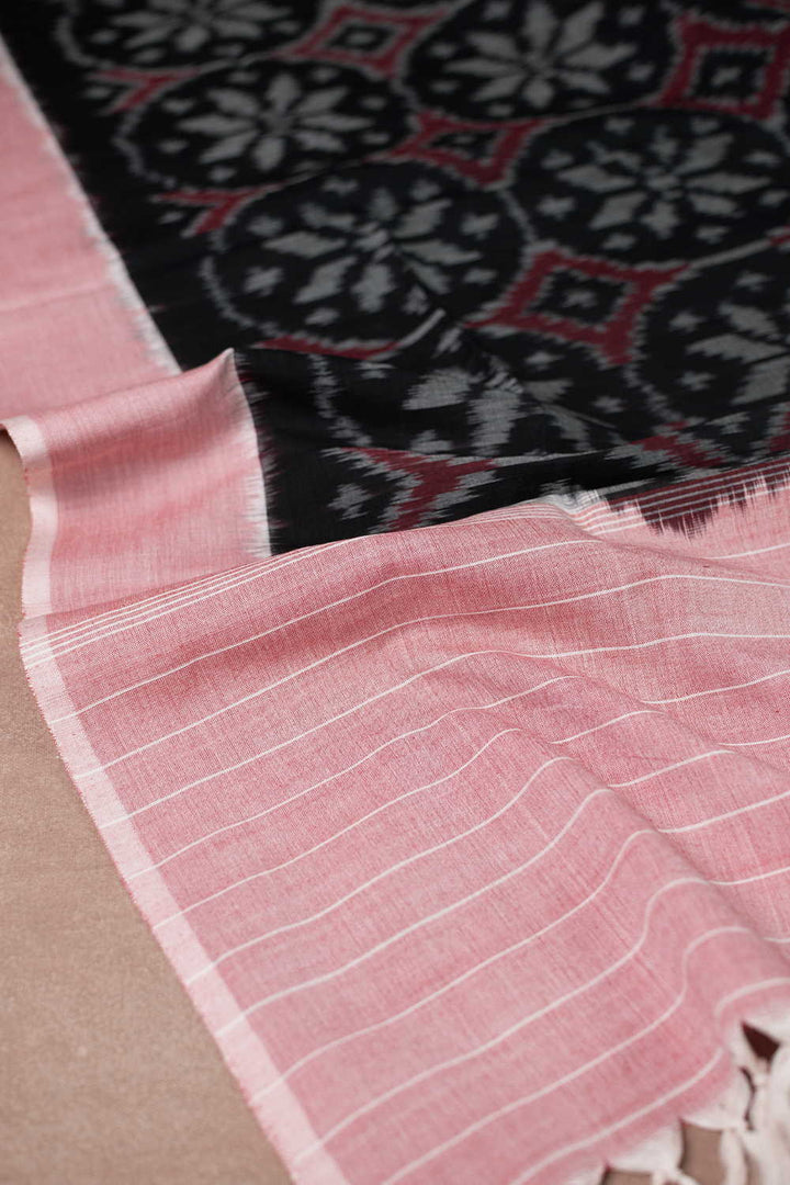 Ikat Cotton Dupatta - Matkatus