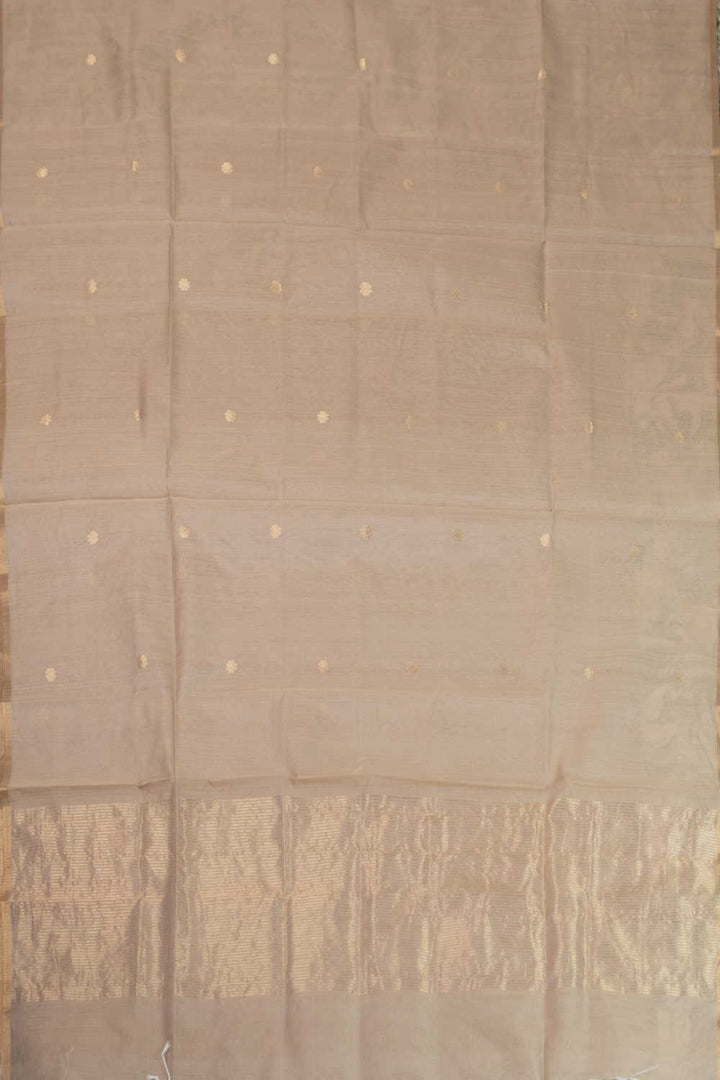 Chanderi Silk Cotton Dupatta - Matkatus 