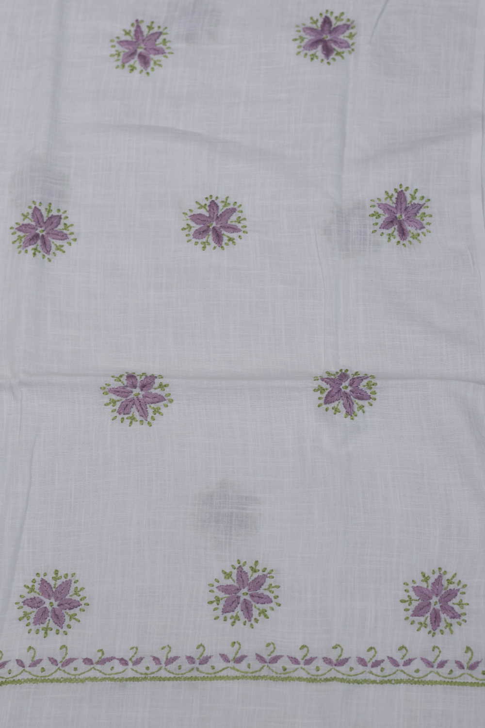 Chikankari Kurta Fabric - Matkatus 