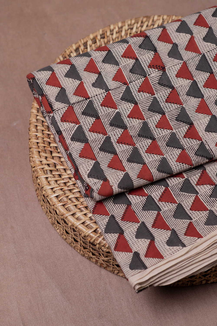 Block Printed Fabric-Matkatus 