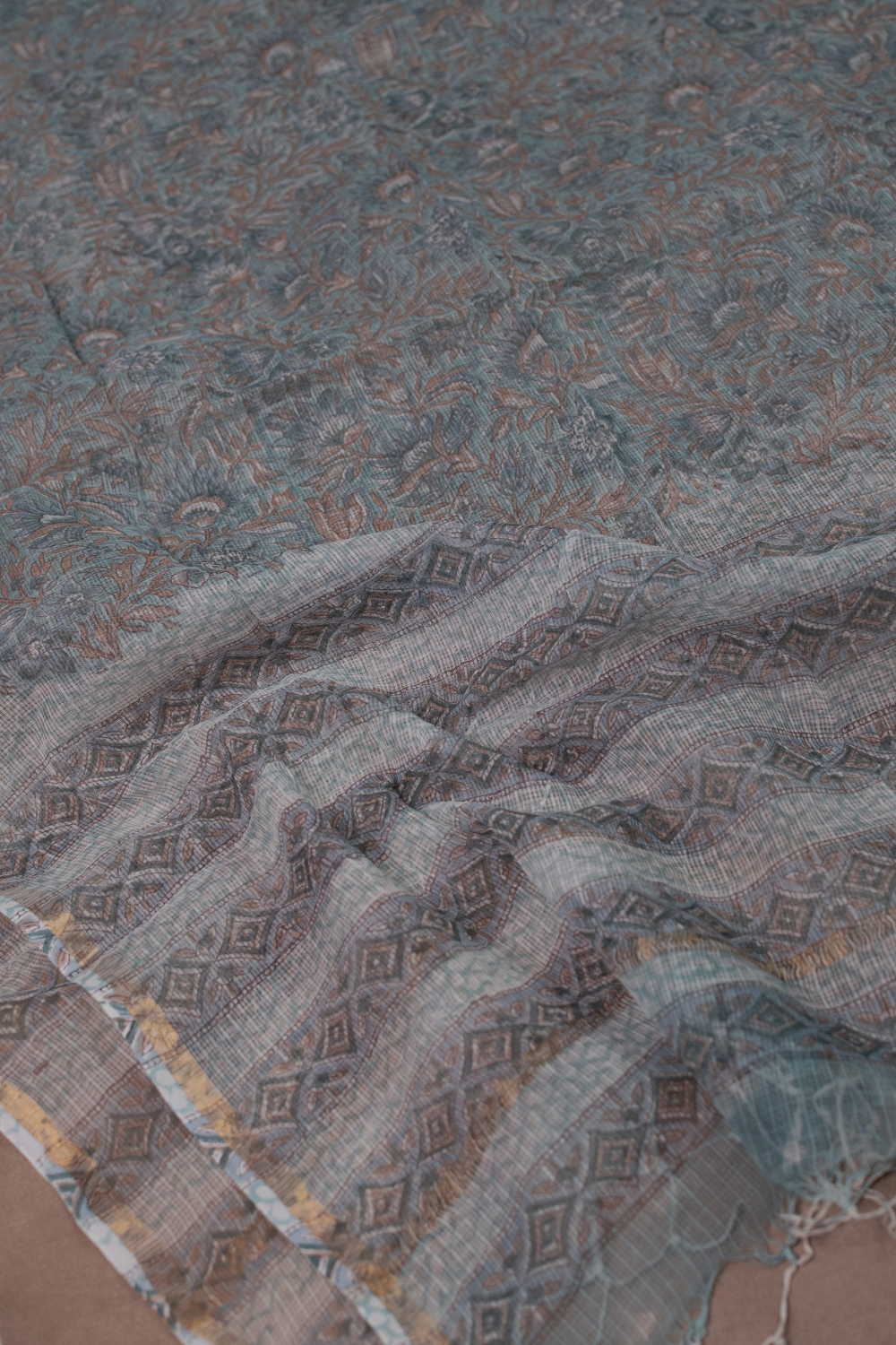 Block Printed Dupattas - Matkatus 