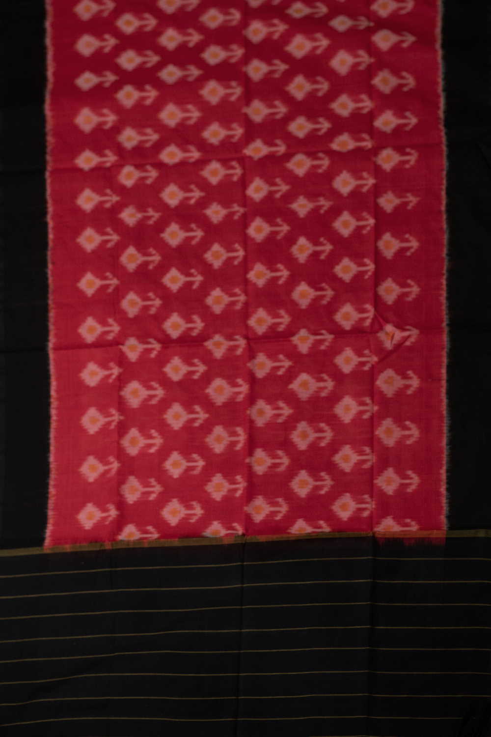 Ikat Cotton Dupatta - Matkatus