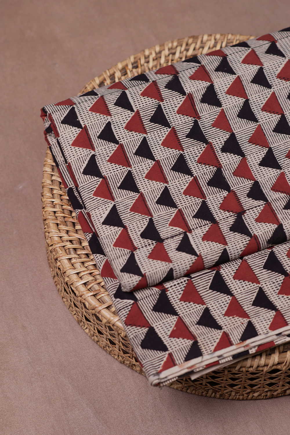 Block Printed Fabric-Matkatus 