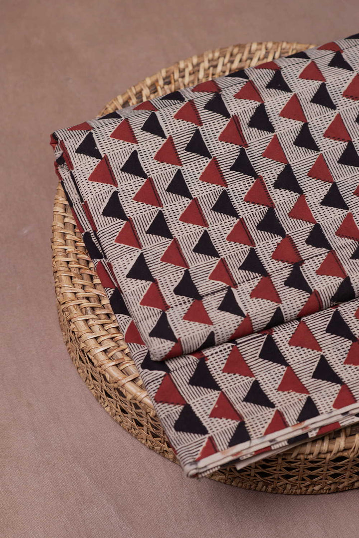 Block Printed Fabric-Matkatus 