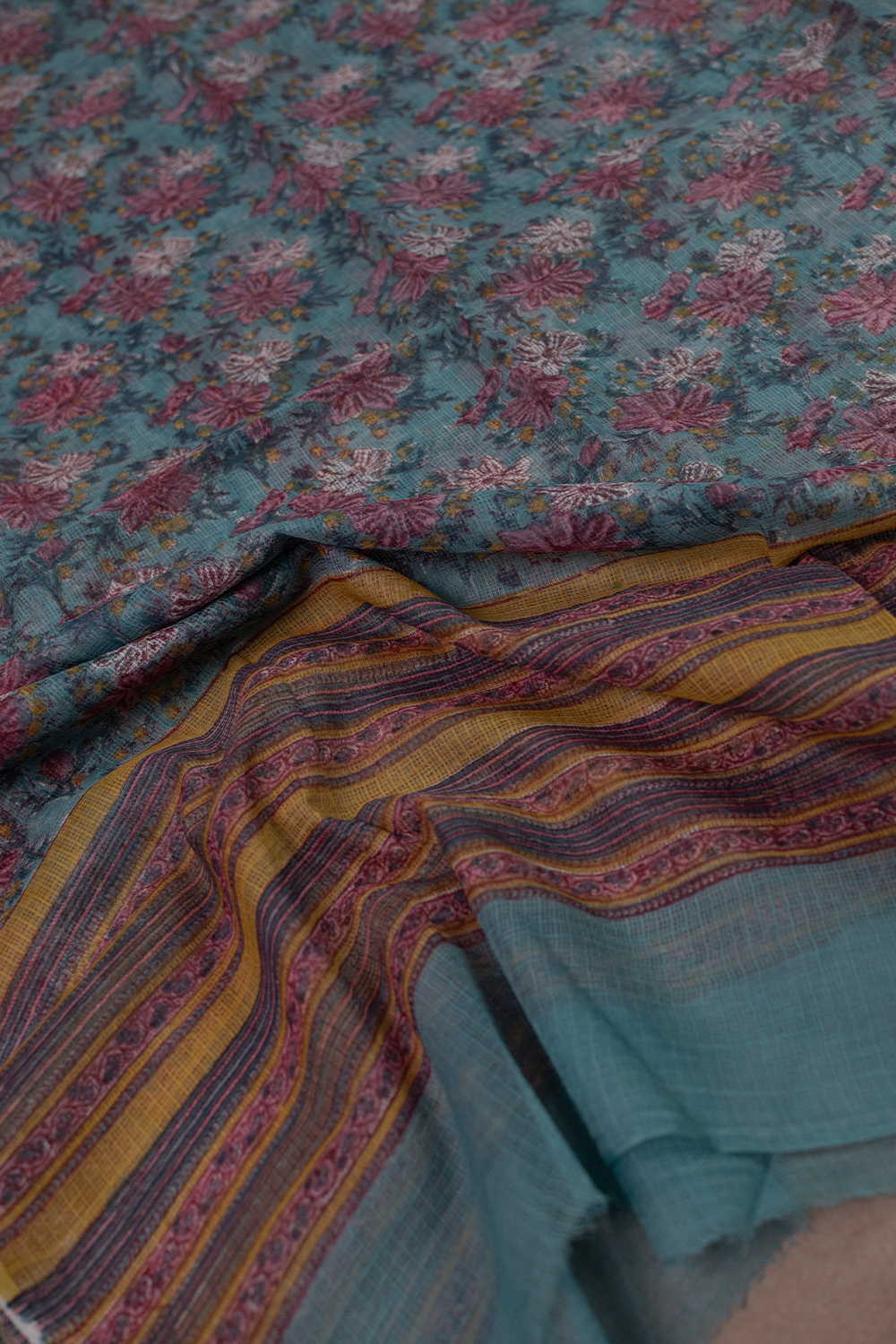 Block Printed Dupattas - Matkatus 