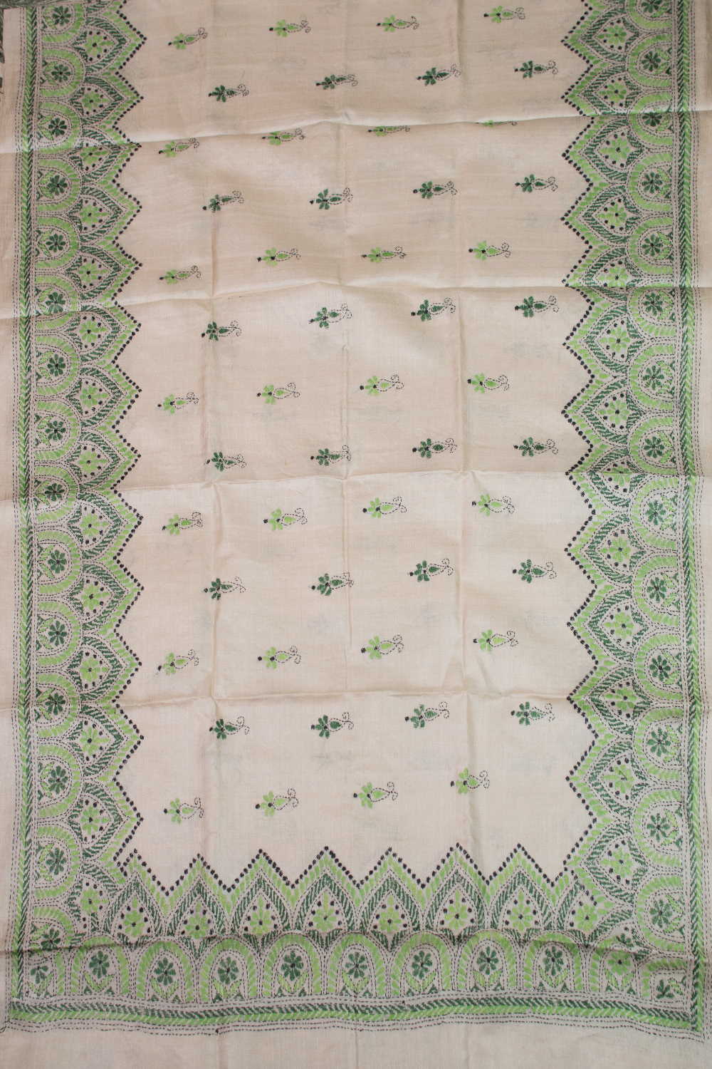 Embroidered Dupatta - Matkatus 