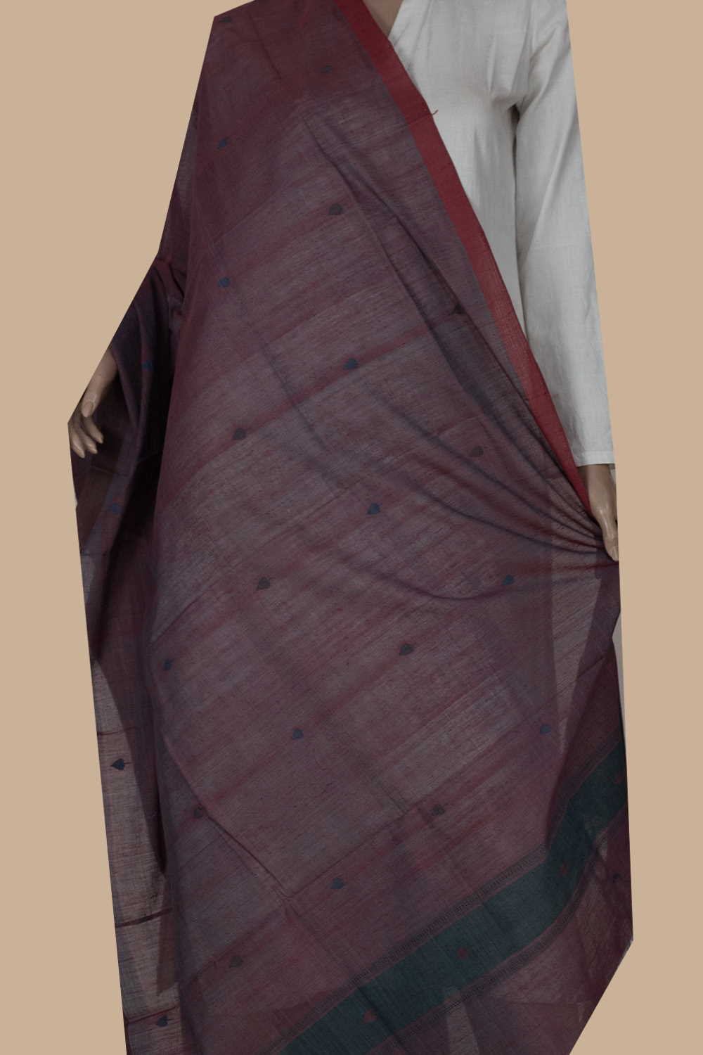 Handspun Dupatta-Matkatus 