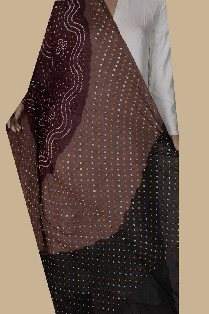 Bandhani Dupatta - Matkatus 