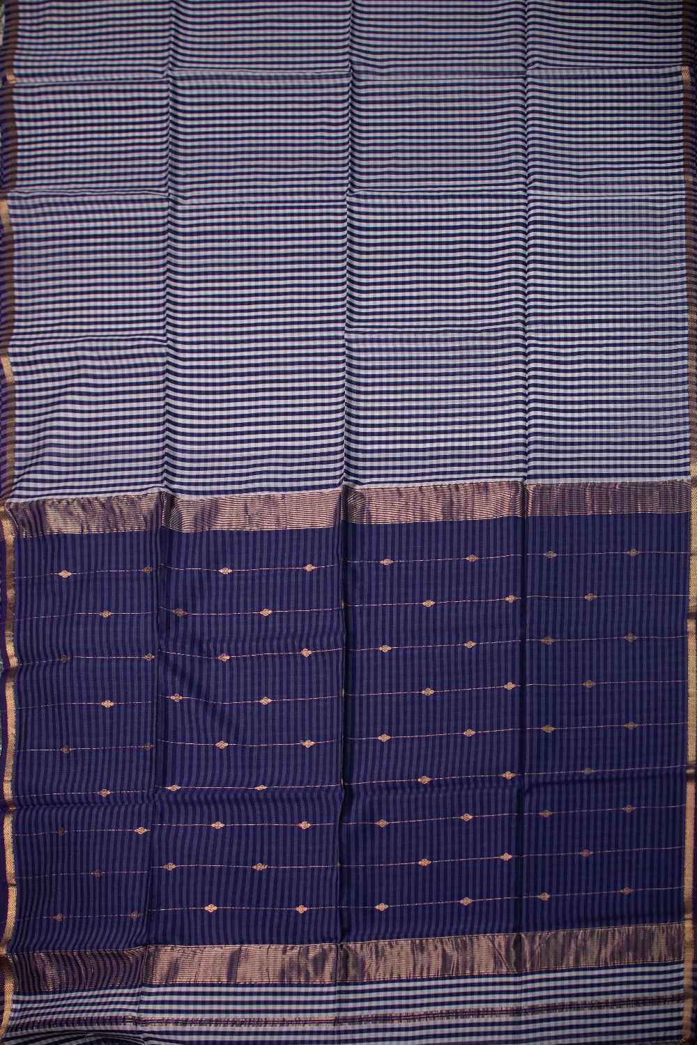 Maheshwari Silk Cotton Saree - Matkatus 
