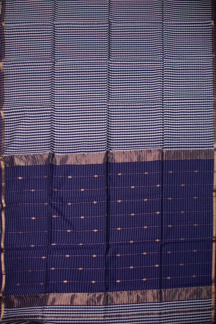 Maheshwari Silk Cotton Saree - Matkatus 